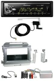 Pioneer Bluetooth DAB USB Lenkrad Autoradio für Kia Sportage 3 2010-15 silber