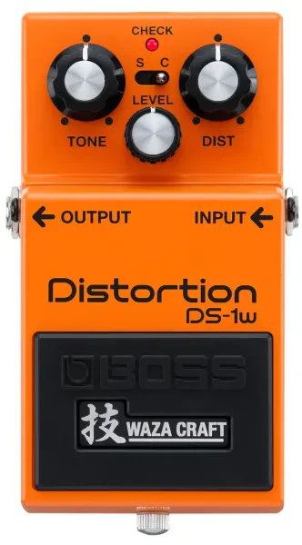 Педаль эффектов для электрогитары BOSS DS-1W Waza Craft Distortion