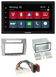 Автомагнитола для Toyota Corolla Verso (2004–2009) Blaupunkt 2DIN, MP3, Bluetooth, DAB, USB