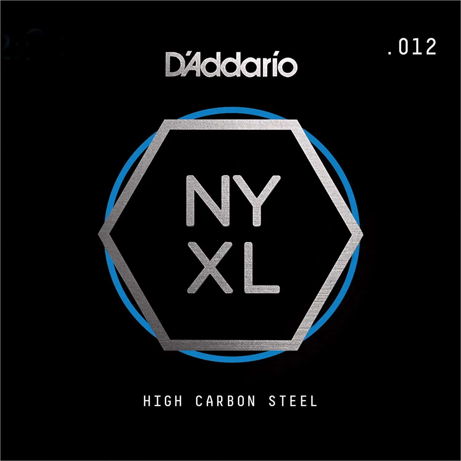 Струна одиночная D'Addario NYS012 NYXL Plain Steel Single 012