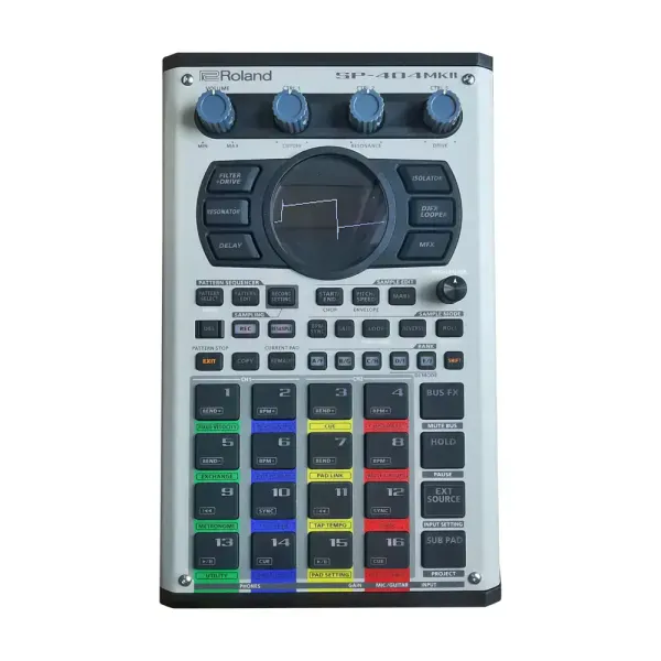 Защитная накладка для музыкального оборудования Xpowers Design SP-404 MKII SNES Style