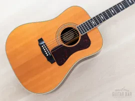 1988 Guild D-60 NT Vintage Dreadnought Acoustic Guitar w/ Case, Westerly