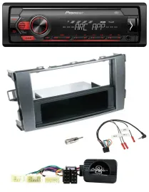 Pioneer DAB 1DIN MP3 Lenkrad USB Autoradio für Toyota Avensis Typ T25 ab 2003