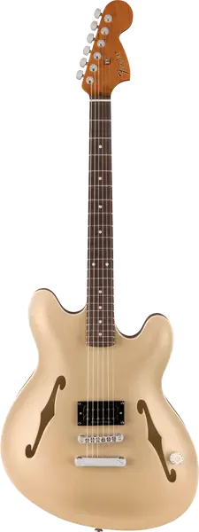 Электрогитара полуакустическая Fender Tom DeLonge Starcaster Satin Shoreline Gold