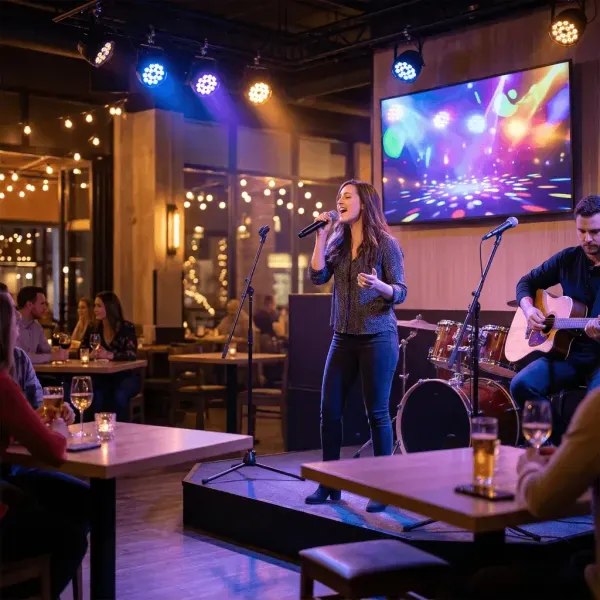 Как выбрать оборудование для живой музыки и караоке в ресторане