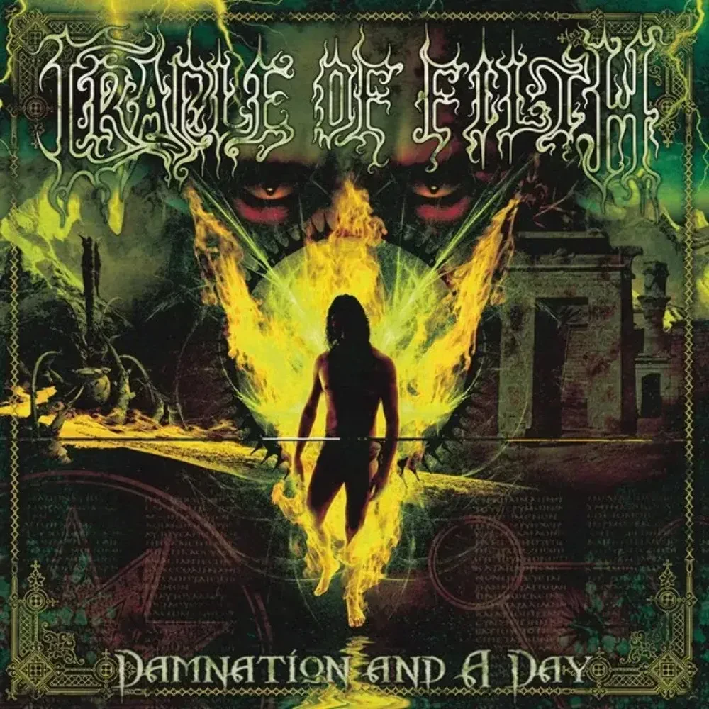 Cradle of Filth - Damnation And A Day [Indie-Exclusive Gray Vinyl] NEW Sealed Vi