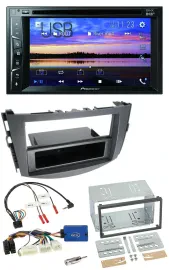 Pioneer Bluetooth 2DIN USB DVD DAB Lenkrad Autoradio für Toyota RAV 4 ab 2011 28