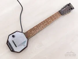 1930s AudioVox 7-String "Frying Pan" Vintage Lap Steel w/ Case, Seattle-Made,...