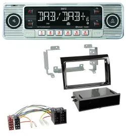 Dietz Bluetooth MP3 DAB USB Autoradio für Fiat Ducato Citroen Jumper 06-11 piano
