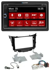 Автомагнитола для Hyundai i30 (с 2012) Blaupunkt 2DIN, Bluetooth, DAB, USB, DVD, MP3
