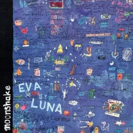 Виниловая пластинка Moonshake - Eva Luna [New Vinyl LP] Blue, Colored Vinyl, Deluxe Ed