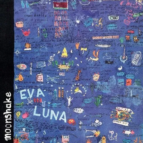 Виниловая пластинка Moonshake - Eva Luna [New Vinyl LP] Blue, Colored Vinyl, Deluxe Ed