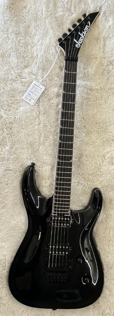 Jackson Pro Plus Series Soloist™ SLA2 Electric Guitar, Ebony board, Gloss Blac