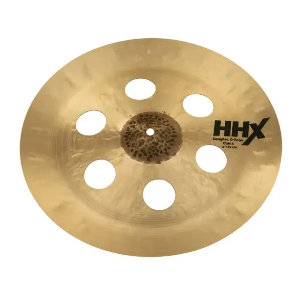 SABIAN 17 Inch HHX Complex O Zone China Cymbal with Full Size O Zone Holes