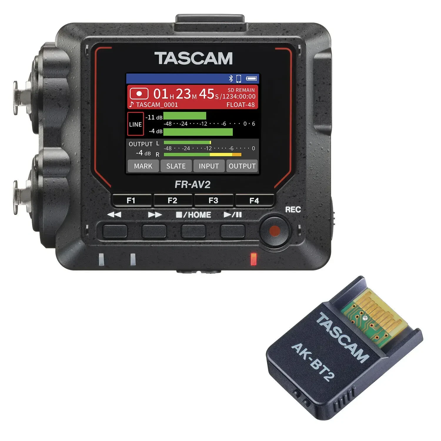 Рекордер Tascam FR-AV2 с Bluetooth-адаптером
