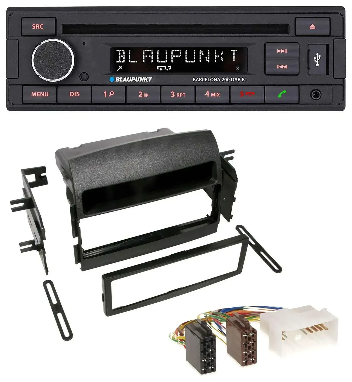 Blaupunkt USB DAB CD Bluetooth MP3 Autoradio für Hyundai Sonata (NF, 2005-2008)