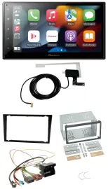Pioneer MP3 USB Bluetooth DAB 2DIN Autoradio für Opel Combo C Omega B Corsa C ab