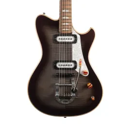 Powers Electric A-Type Select Maple PF42 CamTail B192 - Chroma Silver Cranberry