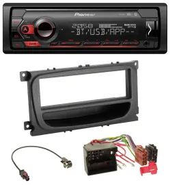 Pioneer MP3 USB DAB Bluetooth Autoradio für Ford Mondeo S-Max 07-14 Ablagefach s