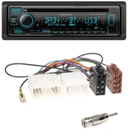 Автомагнитола Kenwood Bluetooth, DAB, CD/MP3, USB для Mazda MX-5 (1989–2000)
