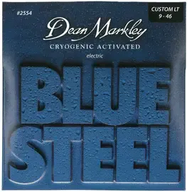 Струны для электрогитары Dean Markley DM2554 Blue Steel 9-46