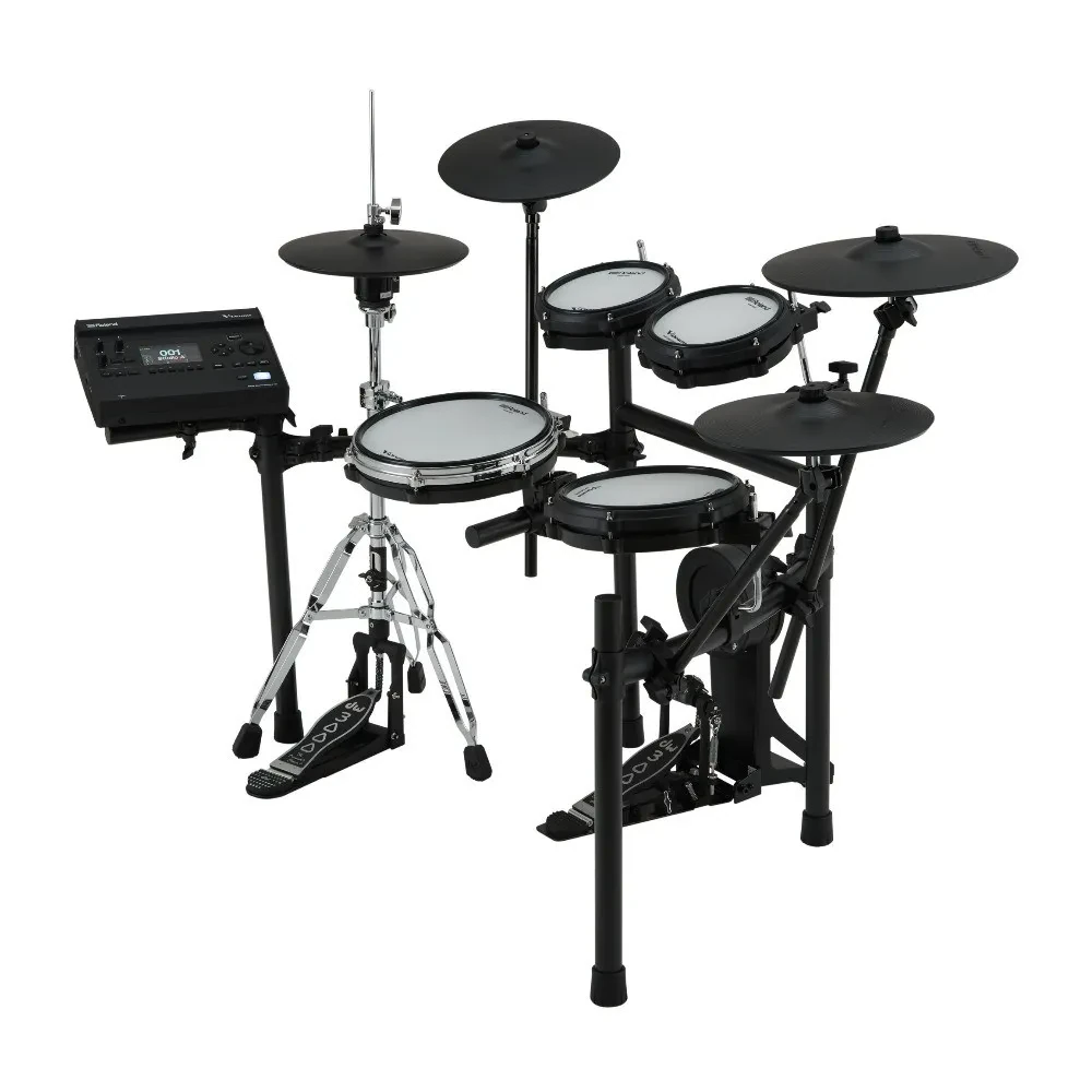 Roland TD316 Electronic V-Drums Pad Set Bundle with MDS-Compact 2 Stand