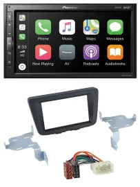 Автомагнитола для Suzuki Baleno (EW) Pioneer 2DIN, USB, Bluetooth, DAB, MP3