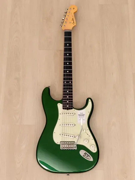 Электрогитара Fender Traditional 60s Stratocaster Aged Sherwood Green Japan 2023 w/Gigbag