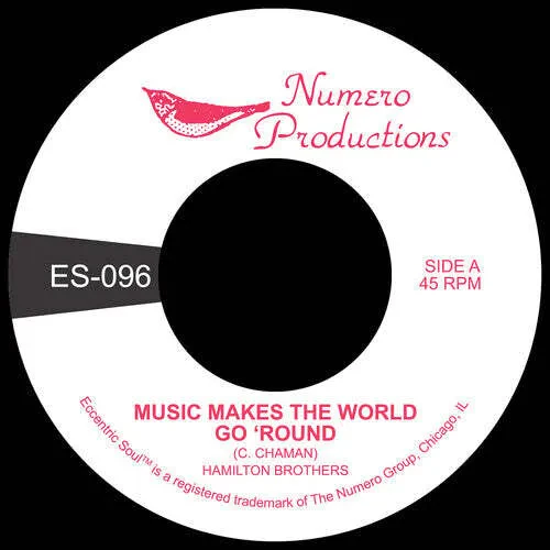 Hamilton Brothers - Music Makes The World Go 'Round [7"] NEW Vinyl