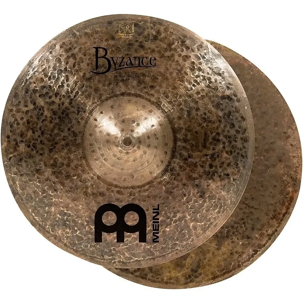 Тарелка барабанная MEINL 15" Byzance Dark Hi-Hat (пара)