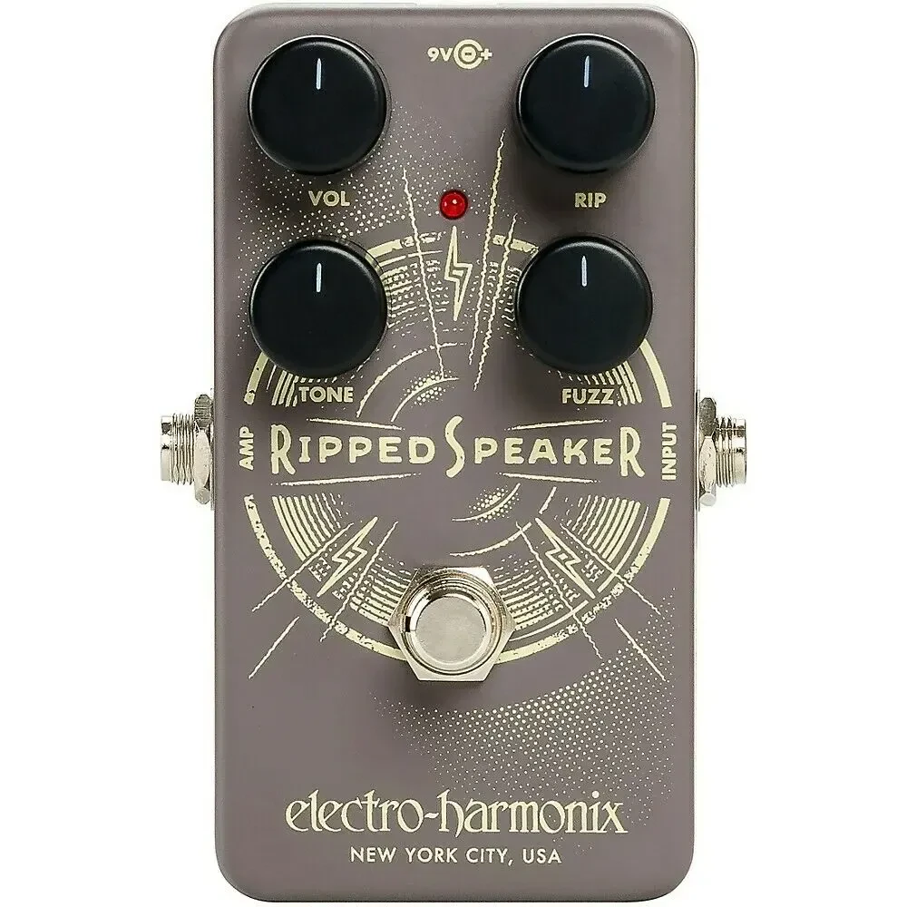 Педаль эффектов для электрогитары Electro-Harmonix Ripped Speaker Fuzz Effects Pedal Gray