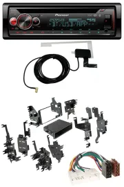 Автомагнитола Pioneer DAB CD MP3 USB Bluetooth для Toyota Highlander/Matrix/RAV4