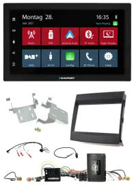 Blaupunkt Lenkrad Bluetooth DAB 2DIN USB Autoradio für Porsche Cayenne 11-16 Inf