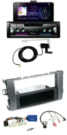 Pioneer DAB Bluetooth Lenkrad USB Autoradio für Toyota Auris 2011-2012 anthrazit