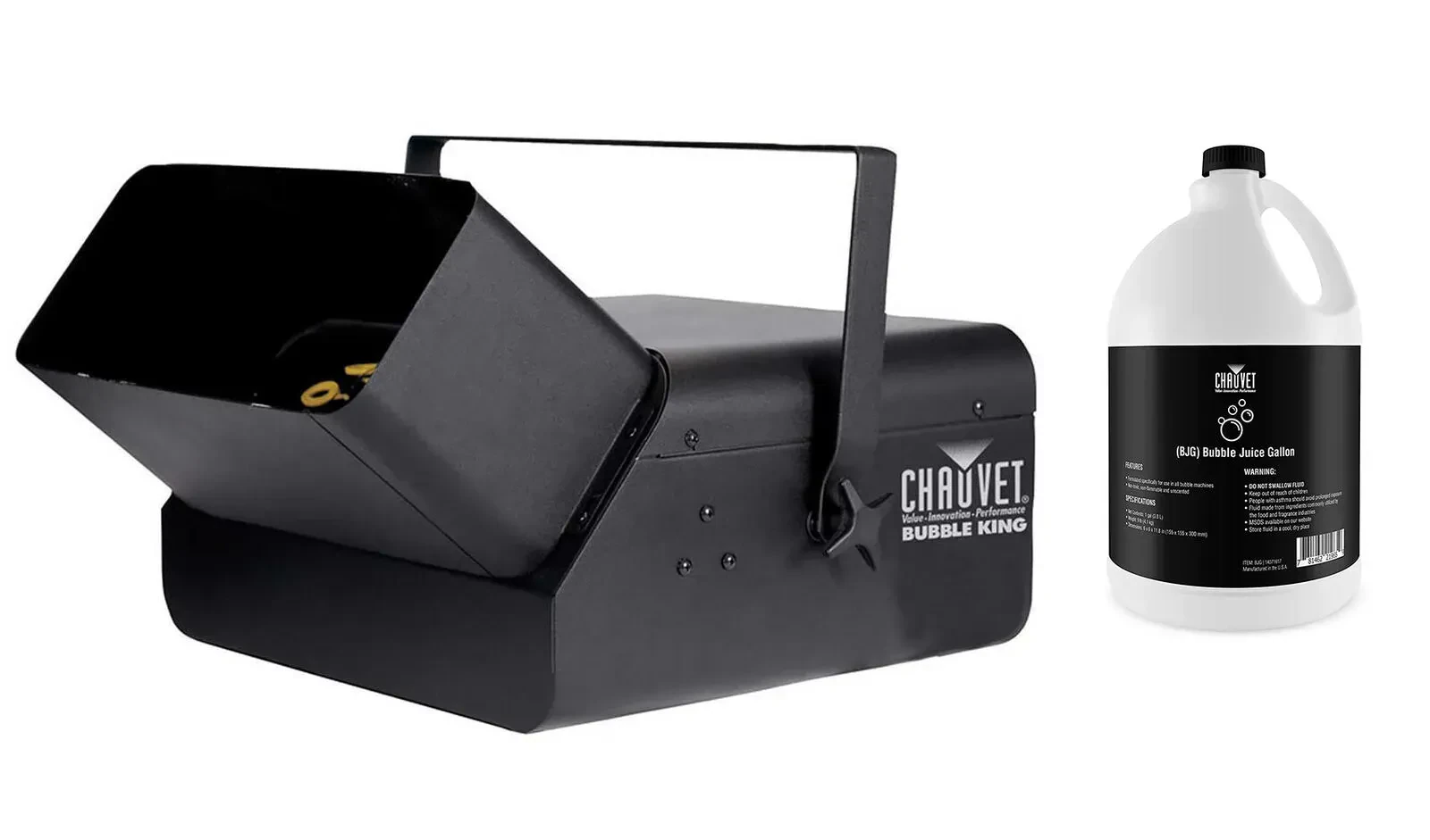 Генератор мыльных пузырей Chauvet DJ B550 Bubble King с жидкостью