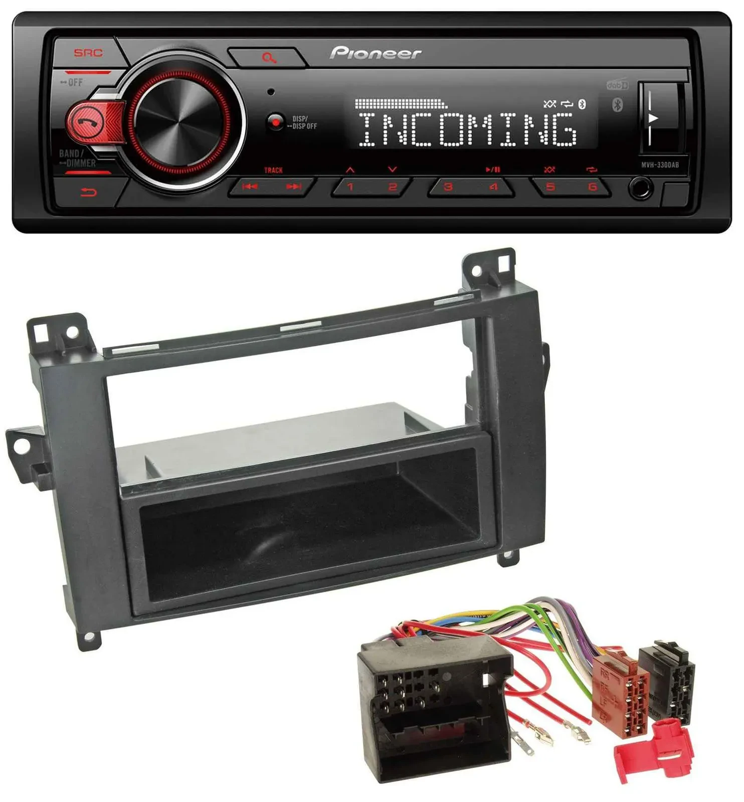 Pioneer Bluetooth USB DAB MP3 Autoradio für Mercedes Vito Viano W639 06-14