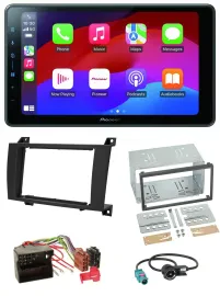 Pioneer Bluetooth 2DIN USB MP3 DAB Autoradio für Mercedes SLK R171 2004-2011