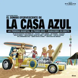 Виниловая пластинка La Casa Azul - El Sonido Efervescente De La Casa Azul [New Vinyl LP] Blue, Color