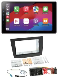 Pioneer MP3 USB DAB Bluetooth 2DIN Autoradio für Alfa Romeo Mito 955 ab 14 schwa