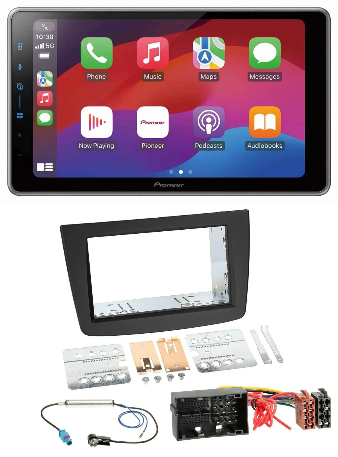 Pioneer MP3 USB DAB Bluetooth 2DIN Autoradio für Alfa Romeo Mito 955 ab 14 schwa