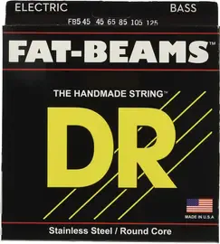 Струны для 5-струнной бас-гитары DR Strings Fat-Beams FB5-45 45-125