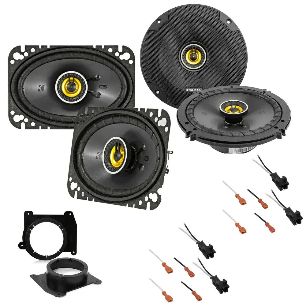 Автодинамики для Chevrolet S-10 1998–2004 Kicker Factory Speaker Upgrade Package (набор)