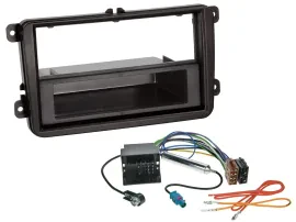 Radioeinbauset DIN Autoradio für Seat Alhambra ab 10 Leon 09-12 Toledo ab 13