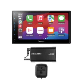 Pioneer DMH-W3000NEX 6.8" Double-DIN Touchscreen Receiver + SiriusXM SXV300v1