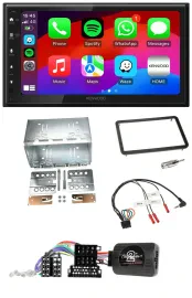 Kenwood Lenkrad USB DAB 2DIN Bluetooth Autoradio für Alfa Romeo 159 Brera Spider