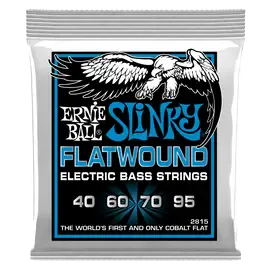 Струны для бас-гитары Ernie Ball 2815 Extra Slinky Flatwound Bass 40-95
