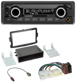 Blaupunkt Bluetooth DAB MP3 USB Autoradio für Dacia Dokker, Duster, Logan