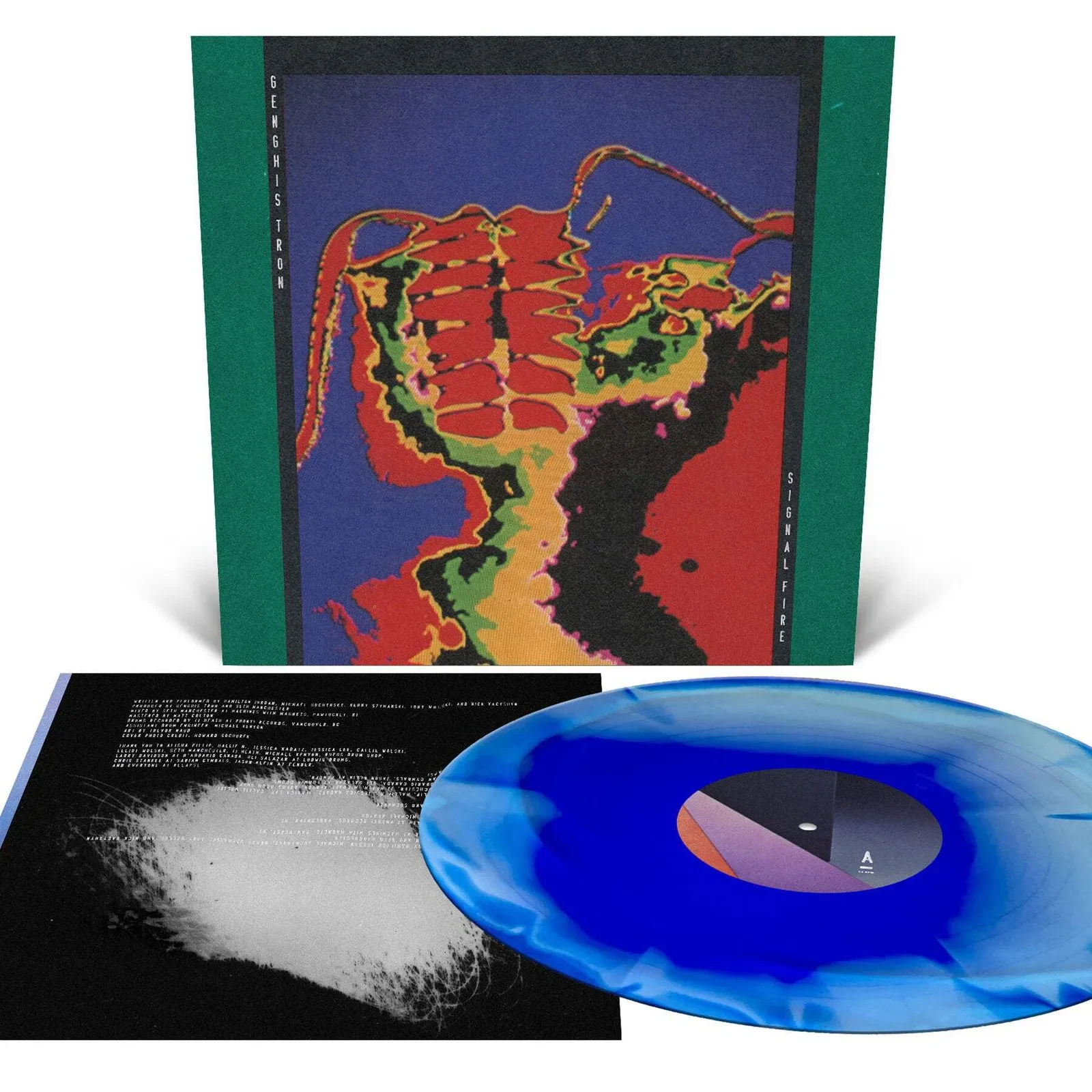 Genghis Tron - Signal Fire [Indie - Exclusive Blue & White Vinyl] NEW Vinyl