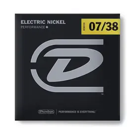 Струны для электрогитары Dunlop Electric Nickel Performance+ DEN0738