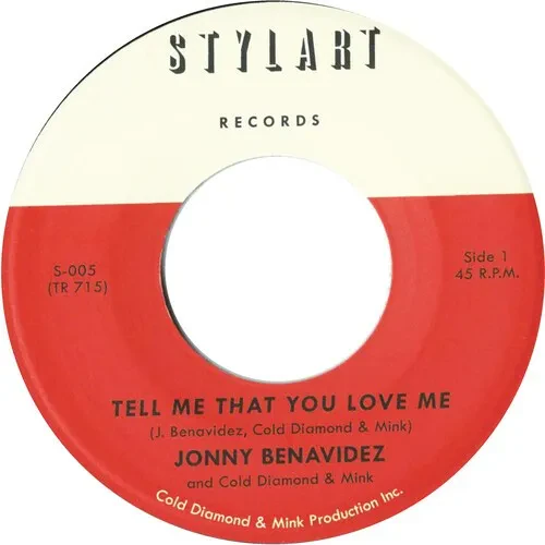 Виниловая пластинка Jonny Benavidez – Tell Me That You Love Me / Tell Me That You Love Me (Instrumental) (Релиз 2022)